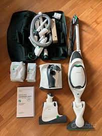 Aspirapolvere FOLLETTO VK150 completo di accessori
