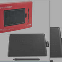 Tavoletta wacom per disegno digitale