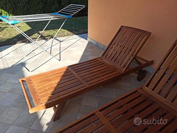 2 Sdraio in legno