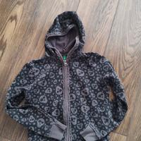 felpa Benetton grigia.ragazza 10 /11