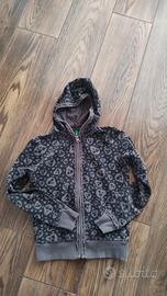 felpa Benetton grigia.ragazza 10 /11