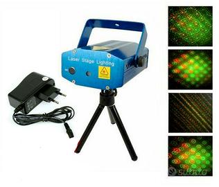 Proiettore Flash a Led colorato Gioco di luci 6 in