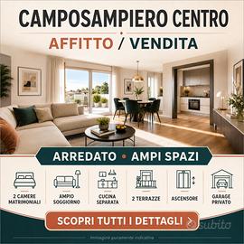 Ampio appartamento arredato con garage