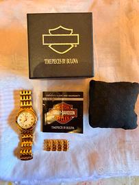 Orologio Bulova Harley-Davidson Gold-Tone con
