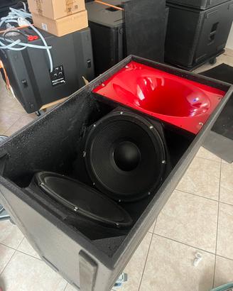 Casse doppio 15 rcf