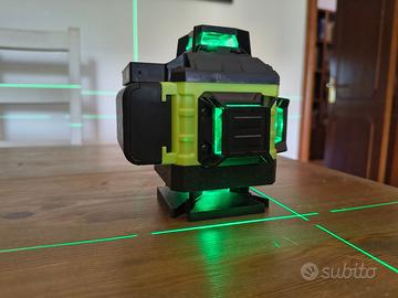 Livella laser 4d 16 linee a luce verde