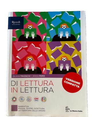 Libro "Di lettura in lettura" Narrativa, poesia