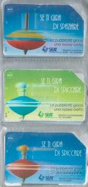 Pz.3 Collezione Schede Telefoniche rare Trottole