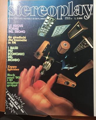 rivista STEREOPLAY numero 75 marzo 1980