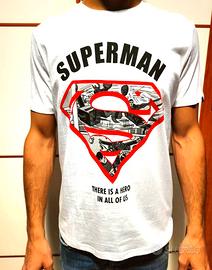 T-shirt Superman Official DC Comics - Nuova Tg. M