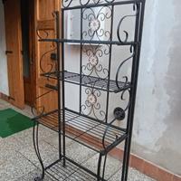 Fioriera in ferro battuto