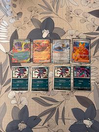 Carte Pokemon Fuoriserie/Ex e Promo Fiamme Spettra