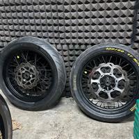 cerchi Motard completi da 17