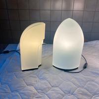 Coppia di lampade Leucos in vetro di Murano