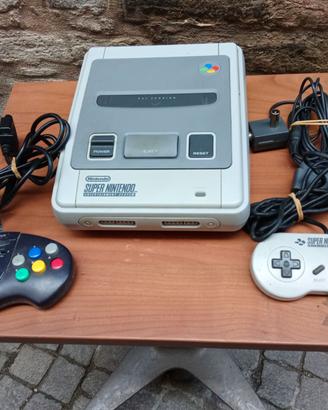 CONSOLE SUPER NINTENDO+GIOCHI