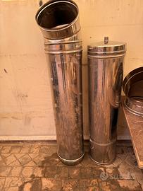 Canne fumarie in acciaio