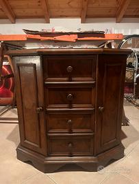 Mobile in radica di noce - anni 90