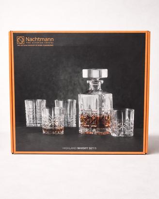 Set whisky Nachtmann Highlant. Decanter piu 4 (con