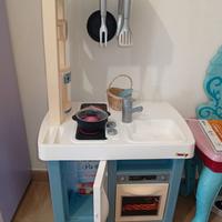 Cucina gioco in plastica con accessori gioco