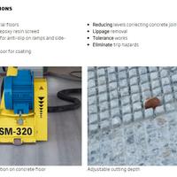 SCARIFICATRICE PAVIMENTI TAGLIERINA 15KW