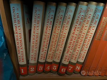 Enciclopedia degli animali CURCIO 8 volumi