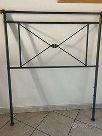 Letto singolo in ferro battuto Moratti