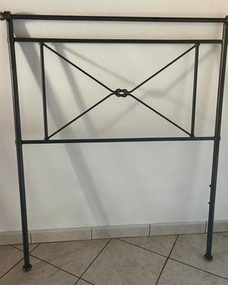 Letto singolo in ferro battuto Moratti