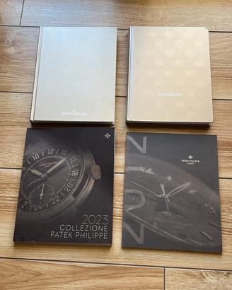 Cataloghi Jager/Patek Philippe/Baume Mercier
