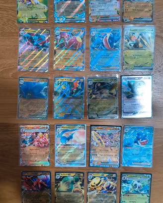 Lotto carte Pokemon