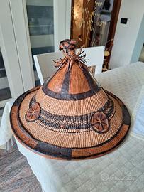 Sombero africano tribale Fulan degli agricoltori  