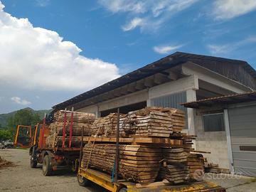 assi in legno massello e realizzo manufatti 