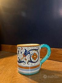 Boccale ceramica Grazia Deruta