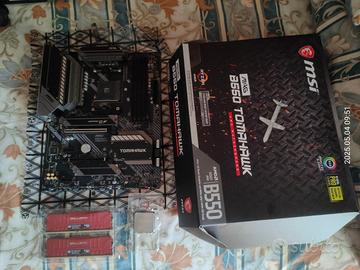 Amd 5800x +SchedaMadre Msi Tomahawk b550 +Ram 32gb