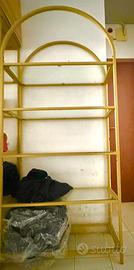 Set tre scaffali a 5 ripiani