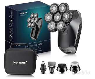 Rasoio Elettrico Kensen 7D Testa Calva e Barba - K