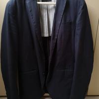 Giacca Estiva Uomo Blu Sisley Taglia 50