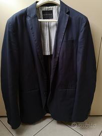 Giacca Estiva Uomo Blu Sisley Taglia 50