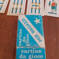 Mini carte da gioco vintage 