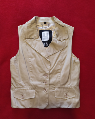 Gilet beige per donna Taglia M - Yaya