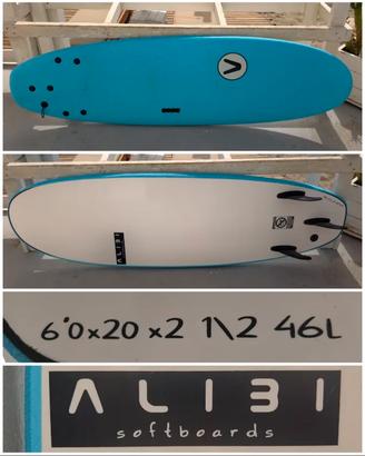 Tavola da Surf Softboard 6'0 ALIBI