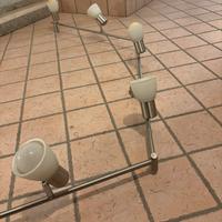 Plafoniera moderna a 6 faretti orientabili