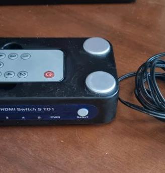 Commutatore/Swtch HDMI 4K60 3D GBC 5 in 1