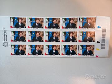 15 francobolli SILVIO BERLUSCONI 1936-2023 (MNH**)