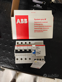 Interruttore magnetotermico differenziale ABB