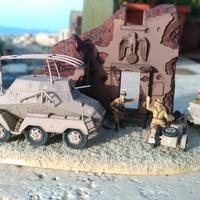 AFRIKA KORPS diorami in scala 1:72
