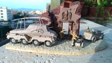 AFRIKA KORPS diorami in scala 1:72
