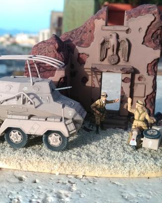 AFRIKA KORPS diorami in scala 1:72