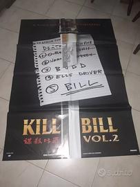 MANIFESTO 'KILL BILL II' QUENTIN TARANTINO 140X100