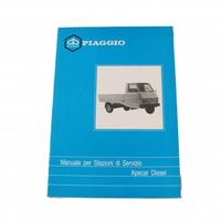 Manuale stazione di servizio Piaggio Apecar Diesel