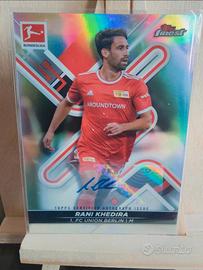 Rani Khedira auto Topps Finest Bundesliga 2022